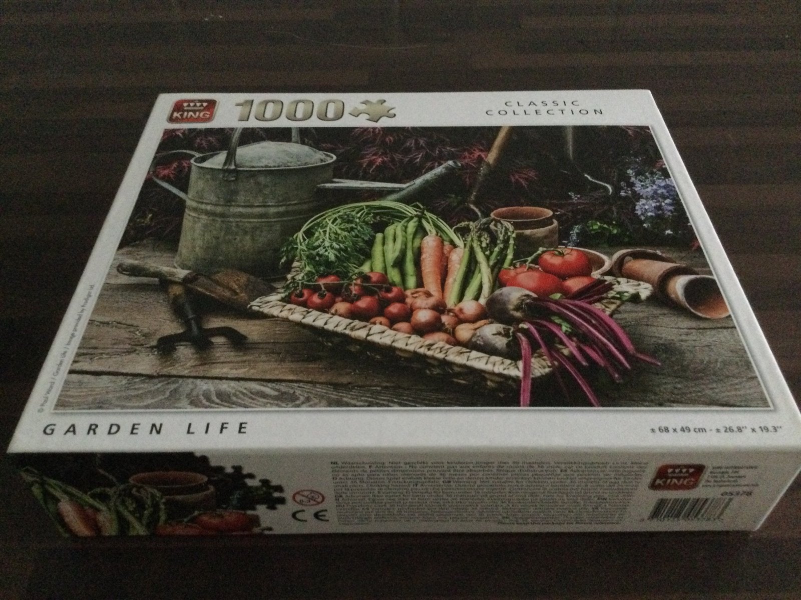 Puzzel van King > Garden Life, Ophalen, 500 t/m 1500 stukjes, Zo goed als nieuw, Legpuzzel