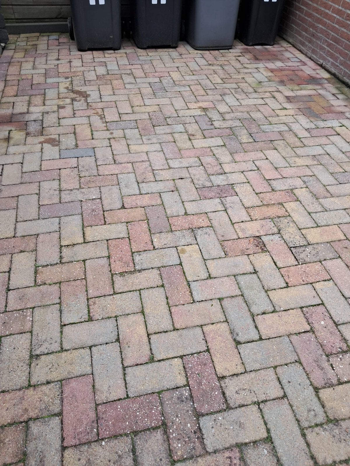 Klinkers +/- 40m2, Tuin en Terras, Ophalen, Klinkers, Zo goed als nieuw, 10 m² of meer