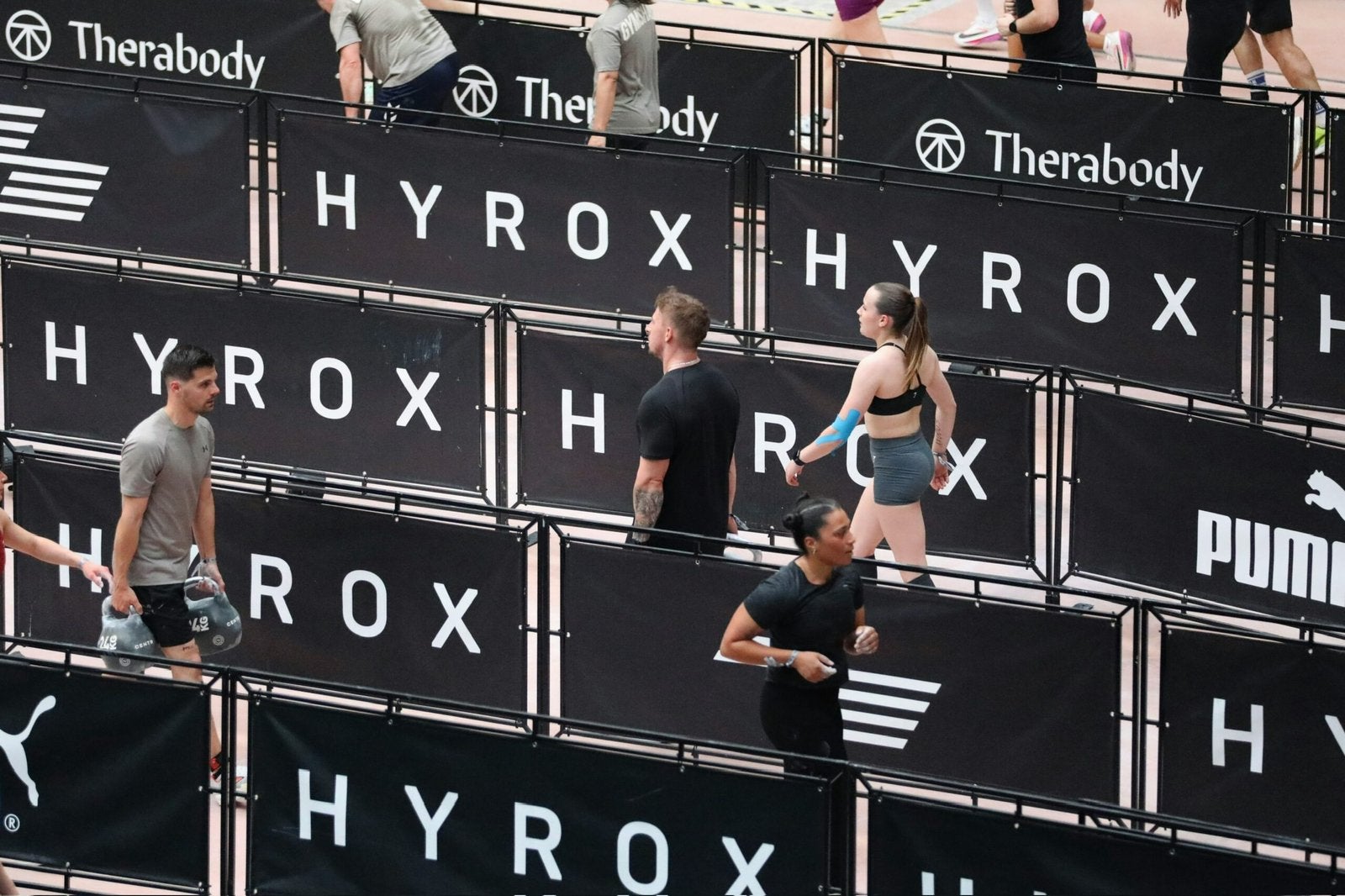 Hyrox Maastricht men open zaterdag, Eén persoon