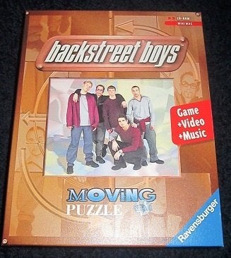 PC-games puzzelen: Backstreet Boys - Moving Puzzle, Spelcomputers en Games, Games | Pc, Puzzel en Educatief, 1 speler, Ophalen of Verzenden