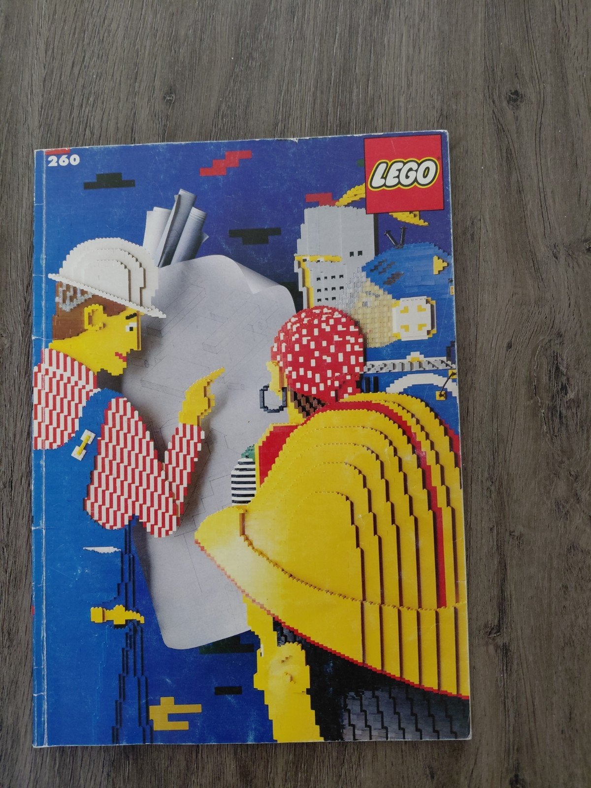 Lego instructieboekje 260 uit 1990, Ophalen of Verzenden, Gebruikt, Overige typen, Lego