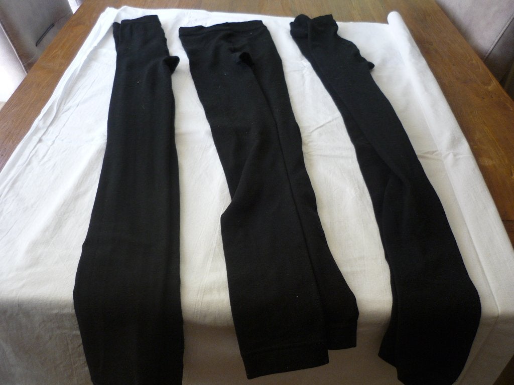 4  leggings en maillots, Ophalen of Verzenden, Zo goed als nieuw, Zwart, Legging