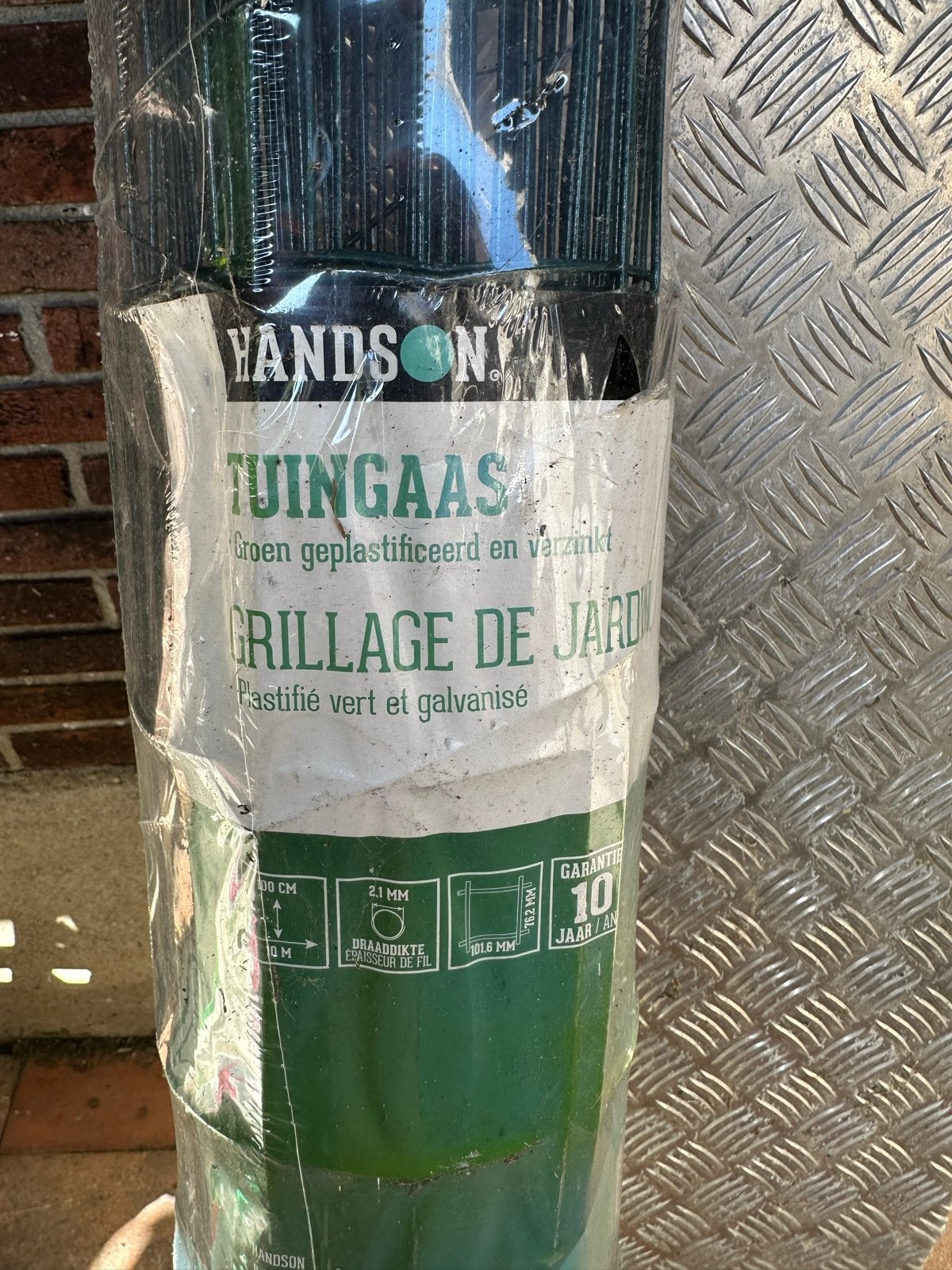 Nieuw Hands-on Tuingaas Groen 10m x 100cm, Tuin en Terras, Gaas en Draad, Ophalen, Nieuw, 10 tot 20 meter, Gaas