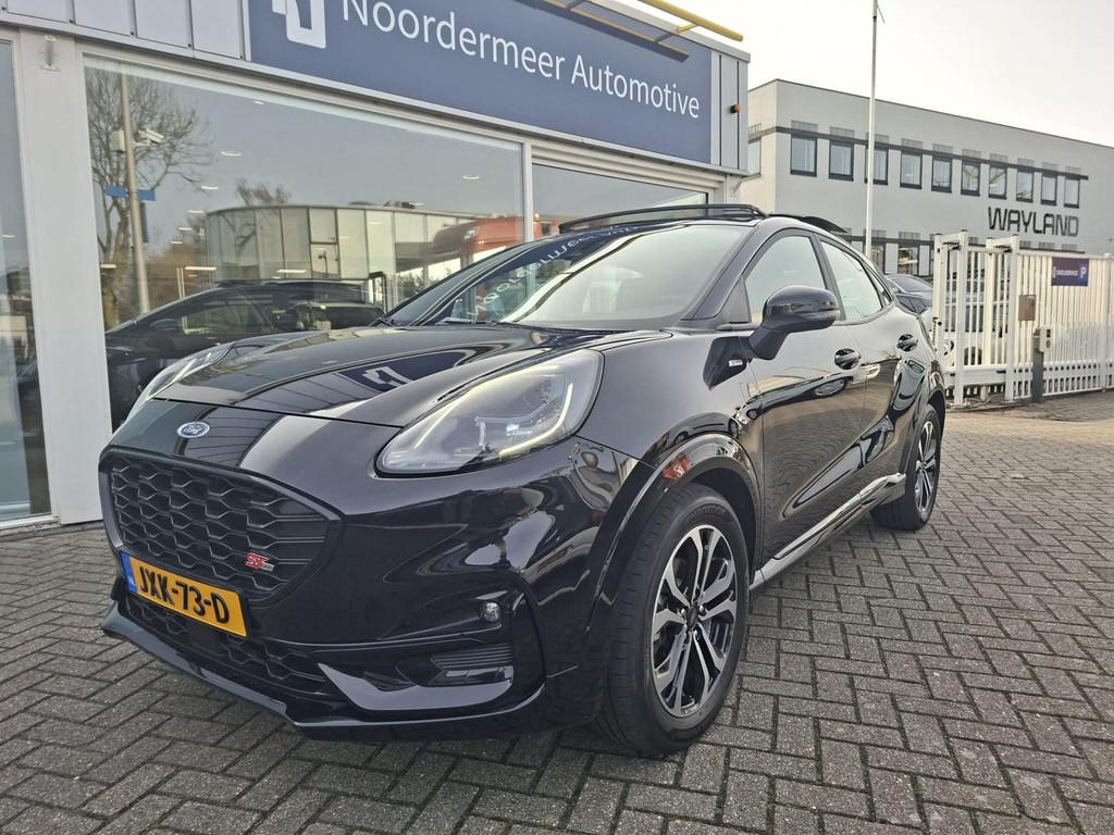 Ford PUMA 1.0 EcoBoost 125Pk Hybrid Automaat ST-Line|Pano|Na, Zwart, 665 kg, Bedrijf, Hybride Elektrisch/Benzine