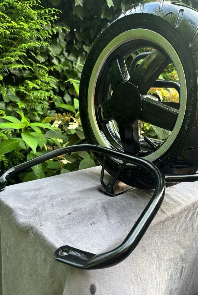 Vespa s / LX achterrekje met reserveband, Ophalen of Verzenden, Gebruikt, Overige typen, Vespa