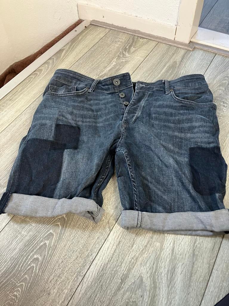 Rockerbox korte broek Maat L, Ophalen of Verzenden, Zo goed als nieuw, Maat 52/54 (L), Blauw