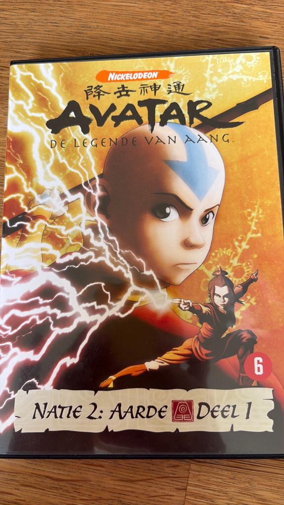 Avatar aang boek 2 deel 1, Cd's en Dvd's, Ophalen, Drama, Zo goed als nieuw, Alle leeftijden