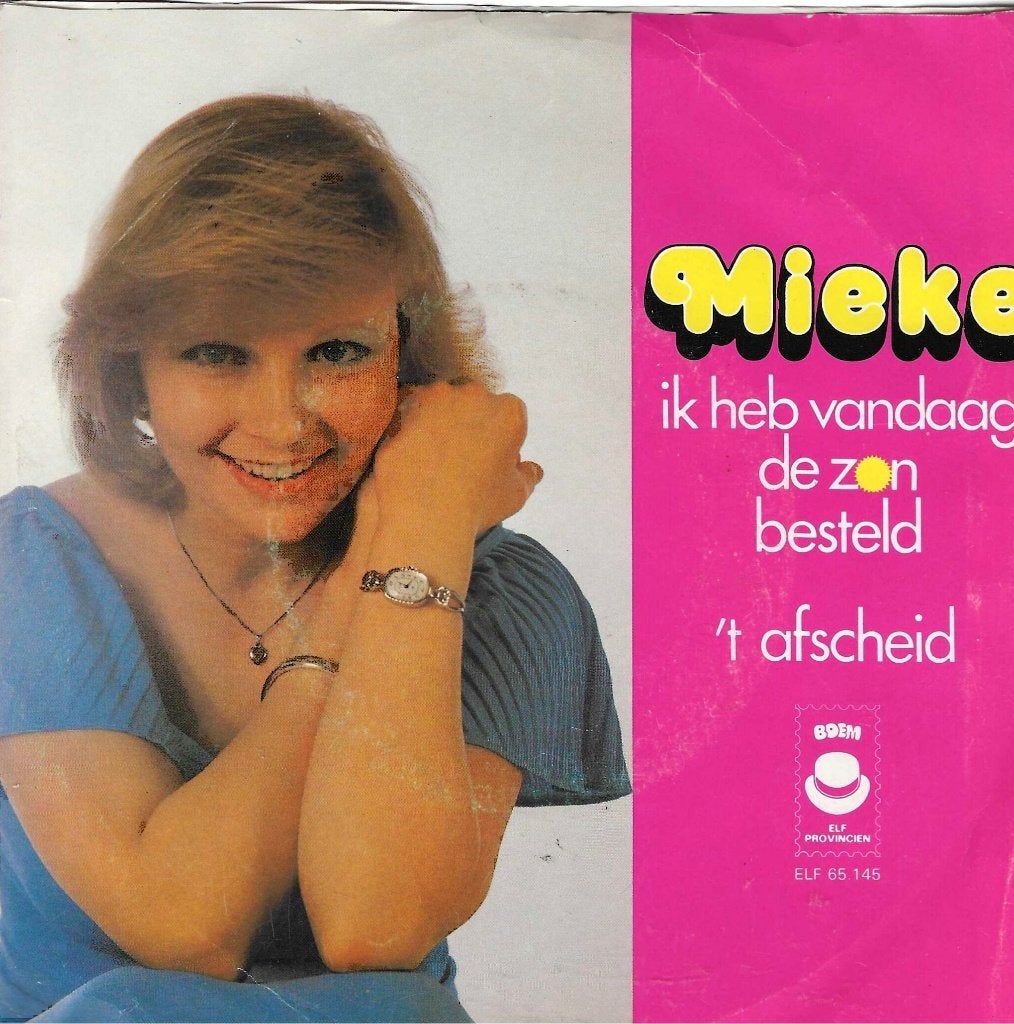 vinyl single  Mieke, Ophalen of Verzenden, Gebruikt, Pop