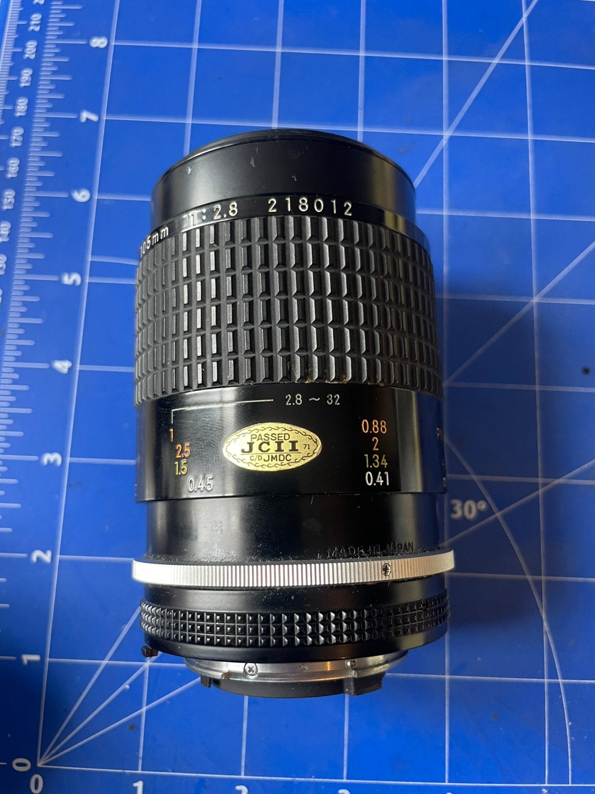 Nikon 105mm F/2.8 AIS Micro Nikkor Manual Focus, Audio, Tv en Foto, Fotografie | Lenzen en Objectieven, Ophalen of Verzenden, Zo goed als nieuw