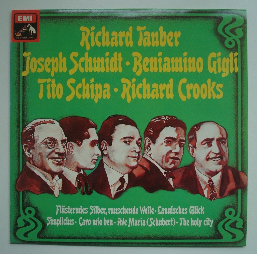 Richard Tauber, Joseph Schmidt e.a., originele lp uit 1976, Ophalen, Zo goed als nieuw, 12 inch, Opera of Operette