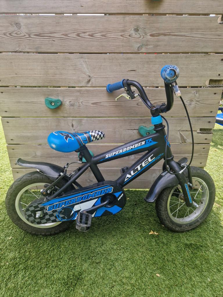 Gebruikte 12 inch kinderfiets - Altec Superbomber, Terugtraprem, Altec, Gebruikt, Ophalen of Verzenden