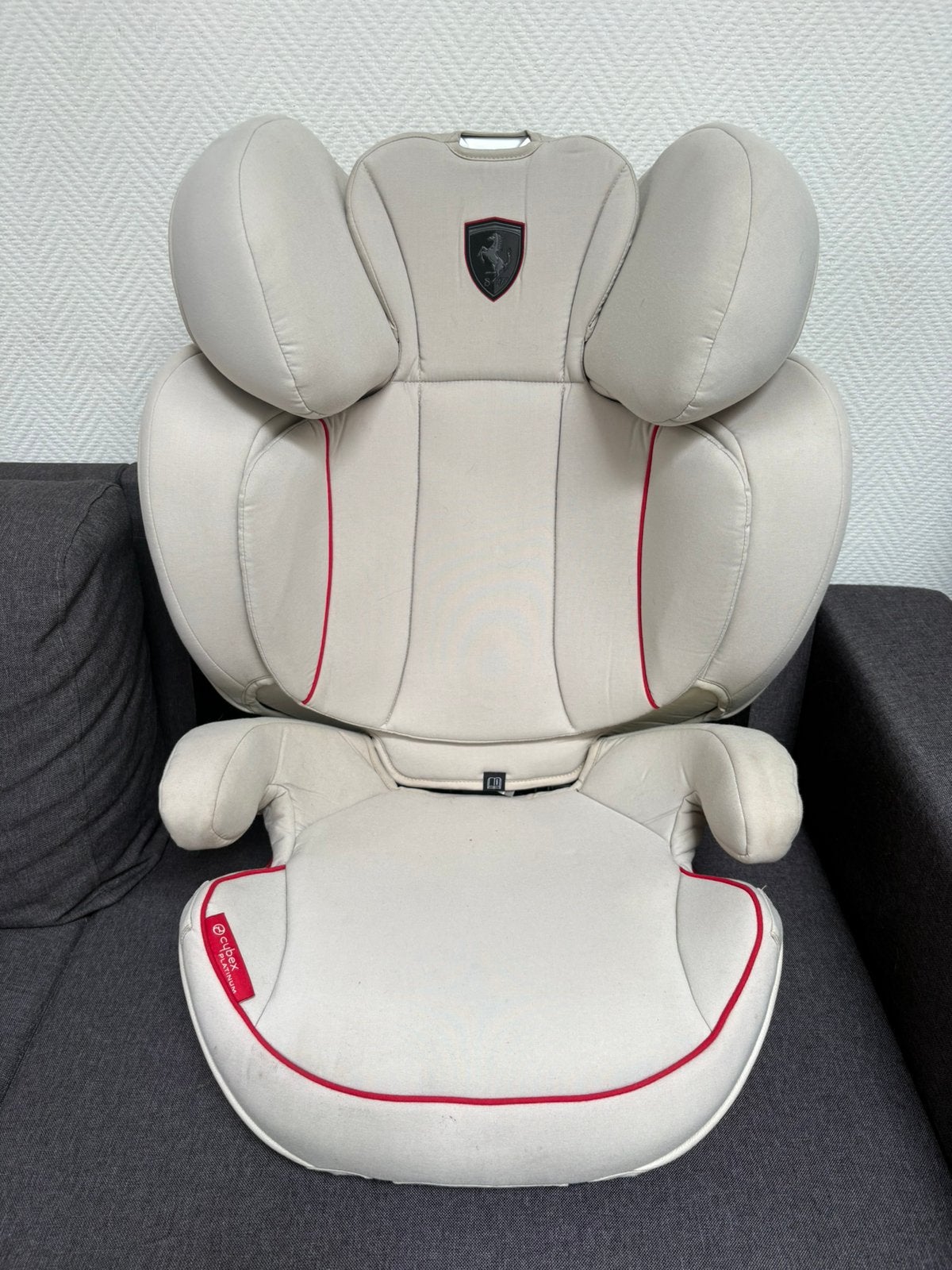 Cybex Platinum Ferrari Autostoel Isofix 15-36, Overige merken, Gebruikt, 15 t/m 36 kg, Afneembare rugleuning