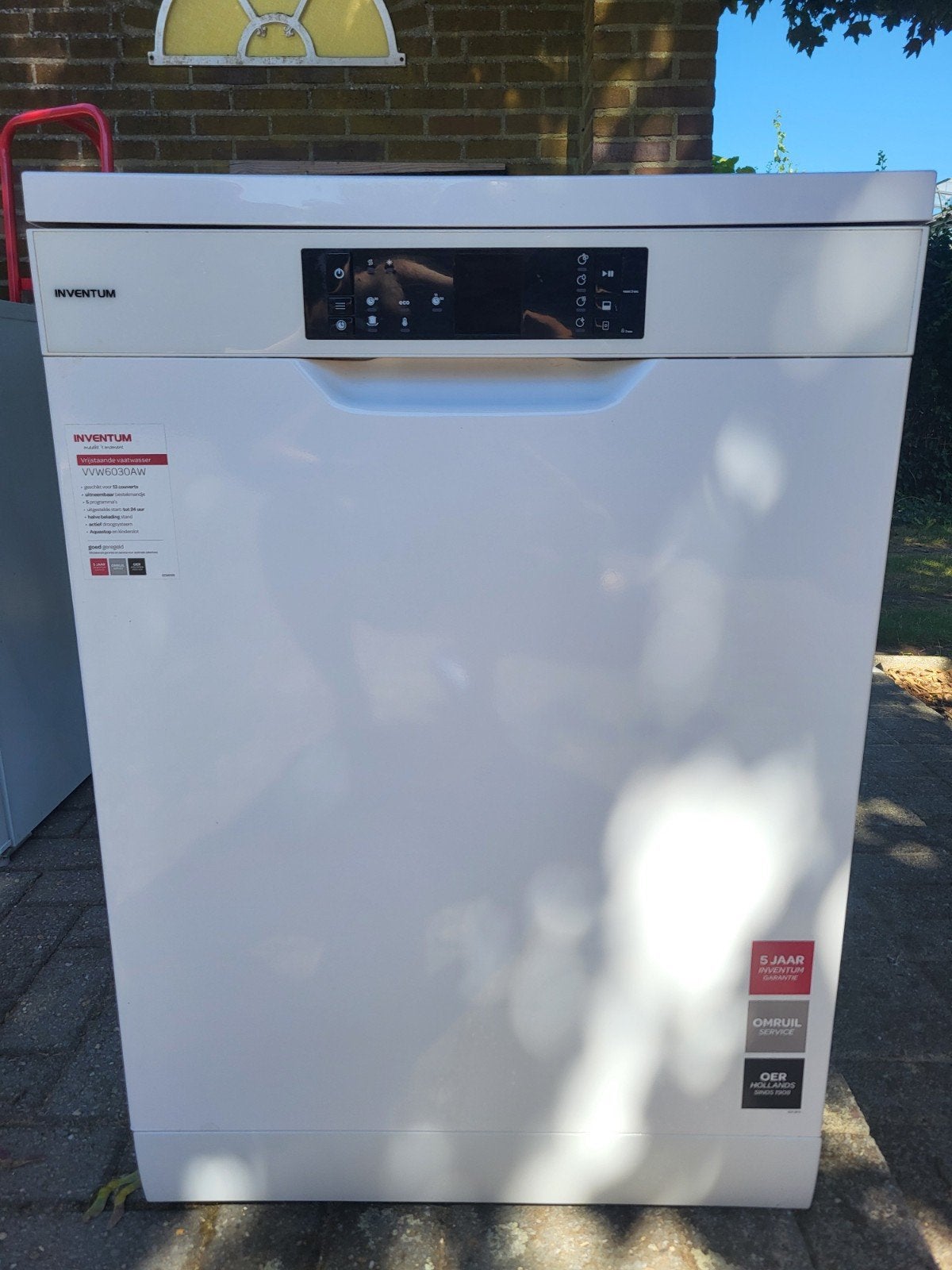 Inventum VW6030AW Vaatwasser - Gebruikt, Goede Staat, Ophalen of Verzenden, Minder dan 85 cm