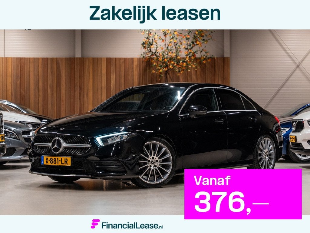 Mercedes-Benz A-klasse A200 AMG Limousine, Wide Screen, Navi, Gebruikt, 4 cilinders, 690 kg, 19 km/l