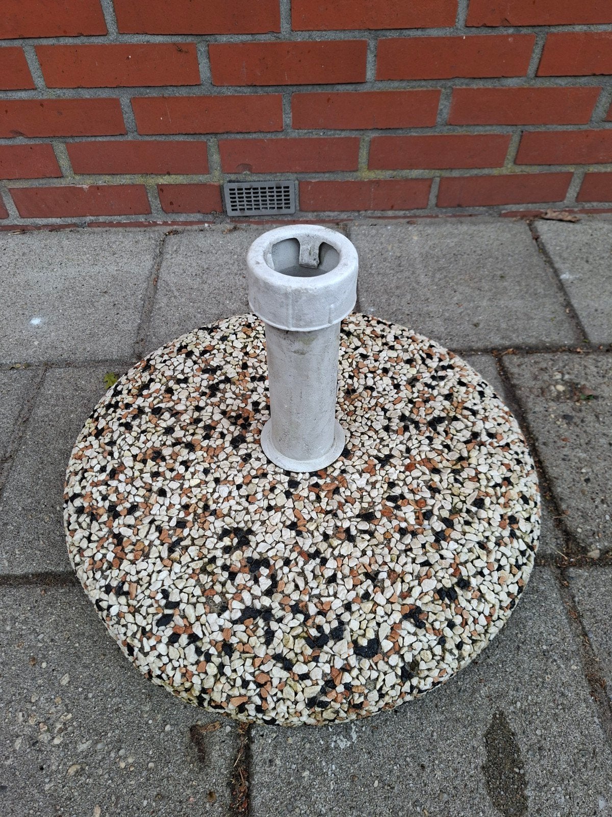 Parasolvoet binnendiameter 5cm, Tuin en Terras, Ophalen, Gebruikt, Minder dan 1 meter, Parasolvoet