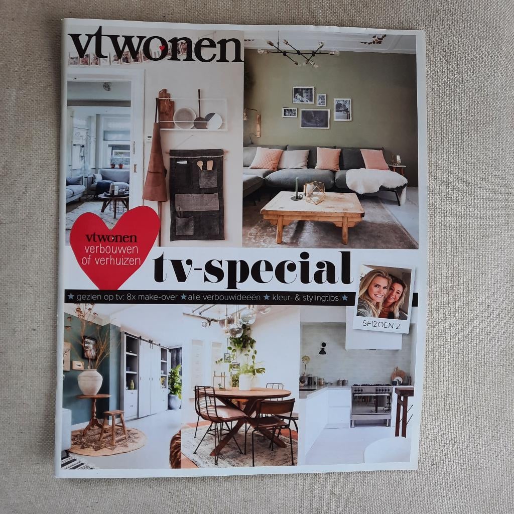 VTWonen TV special, Ophalen of Verzenden, Zo goed als nieuw, Interieur en Design