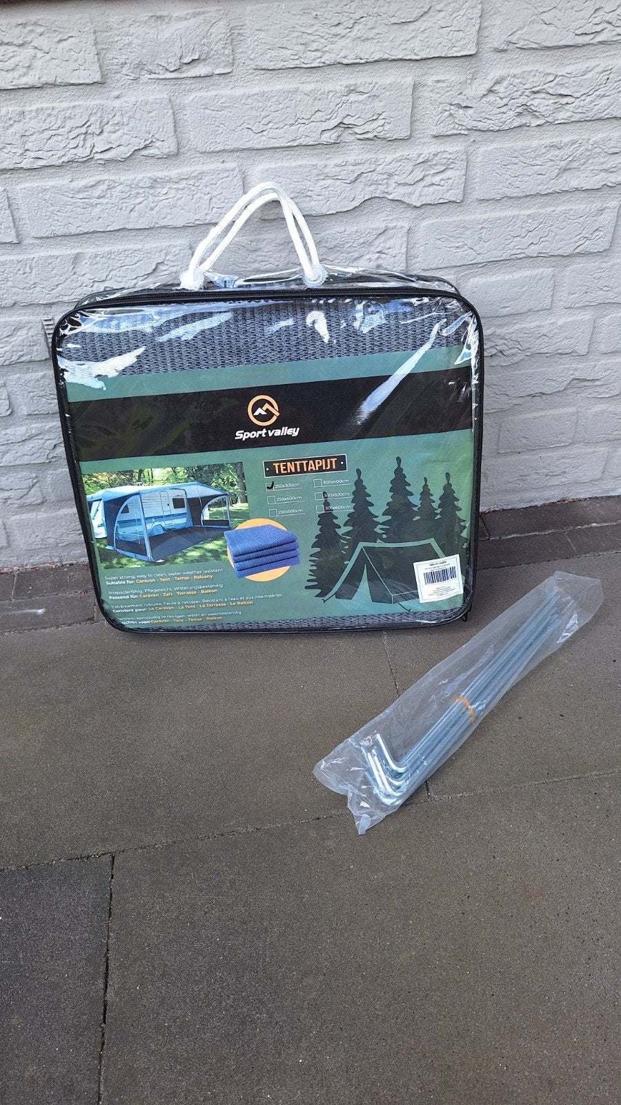 Tenttapijt 2,5 x 3 m, incl, Caravans en Kamperen, Kampeeraccessoires, Ophalen of Verzenden, Nieuw