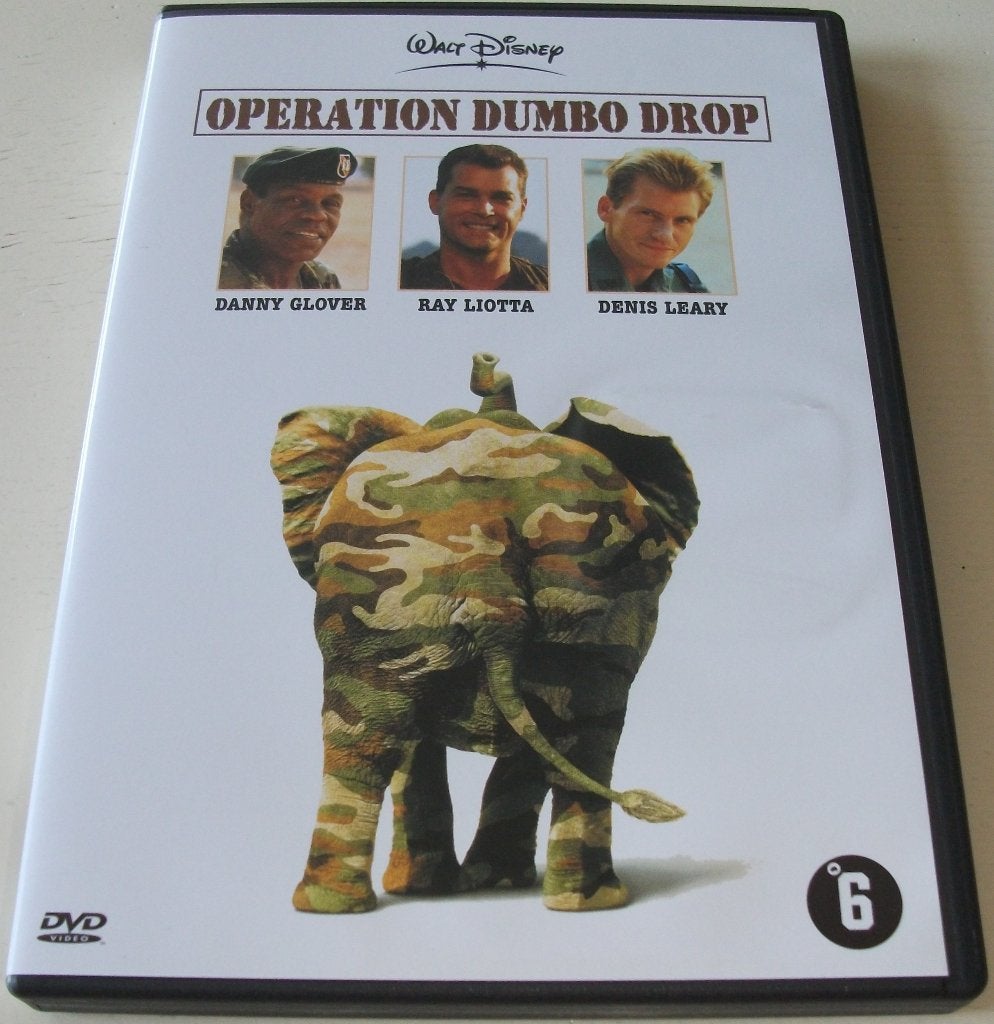 Dvd *** OPERATION DUMBO DROP *** Walt Disney, Vanaf 6 jaar, Ophalen of Verzenden, Zo goed als nieuw, Overige genres