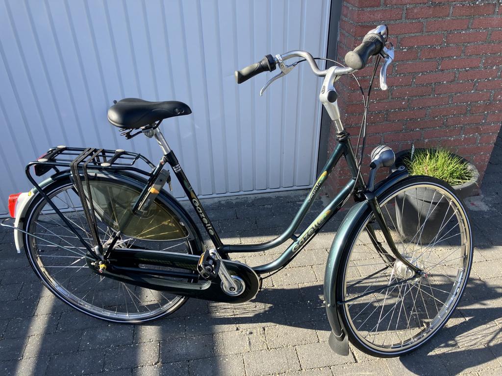 Z.G.A.N Gazele damesfiets met versnellingen, Ophalen, 53 tot 56 cm, Versnellingen, Zo goed als nieuw