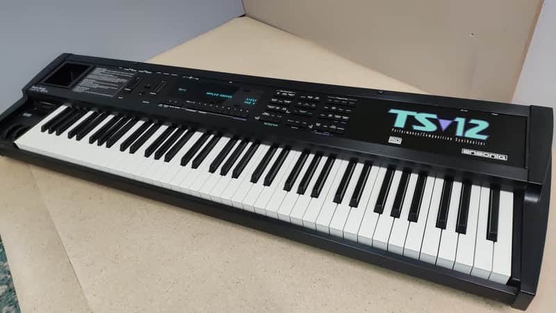 Ensoniq TS-12 Performance/Composition Synthesizer, Gebruikt, Midi-aansluiting, 76 toetsen, Ophalen