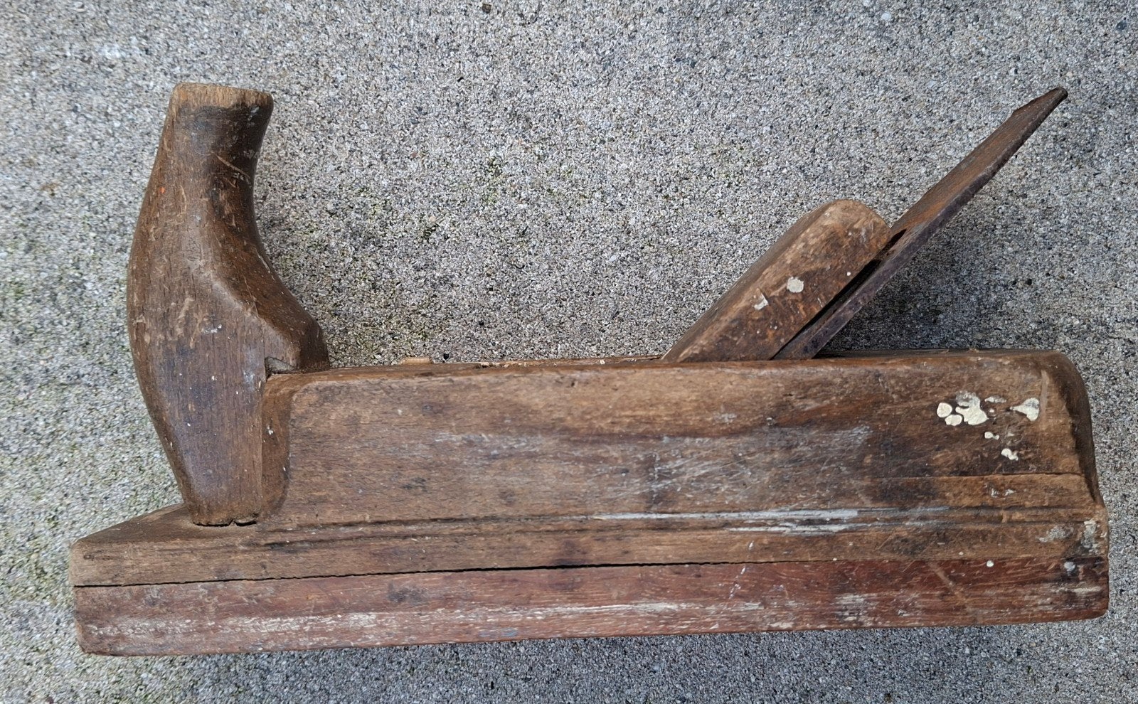 Oude houten blok - hoornschaaf, Ophalen of Verzenden