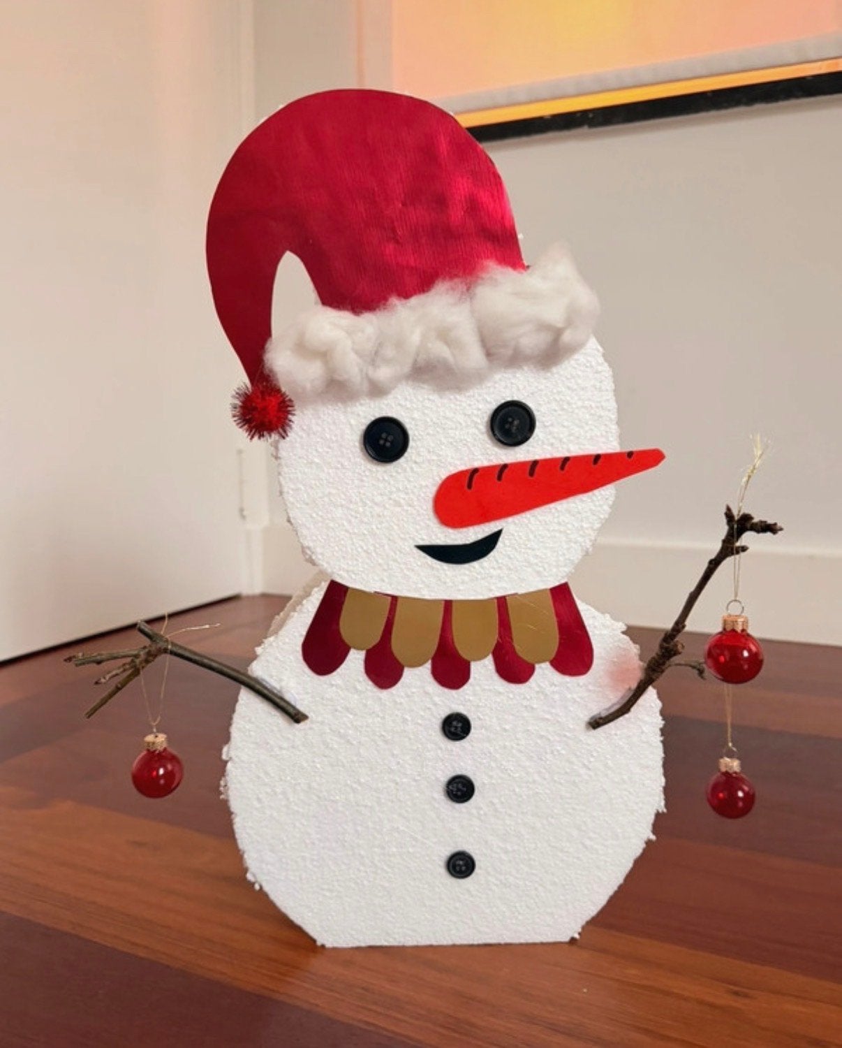 Sonterklaas of Kerst surprise sneeuwpop., Ophalen of Verzenden, Nieuw