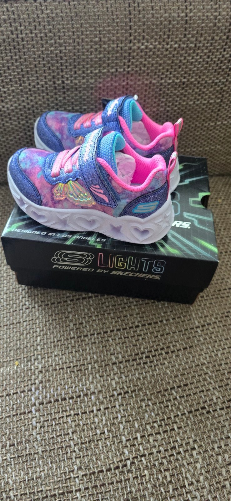 Skechers S Lights Meisjes Sneakers Maat 22 Nieuw, Meisje, Schoenen, Nieuw, Skechers