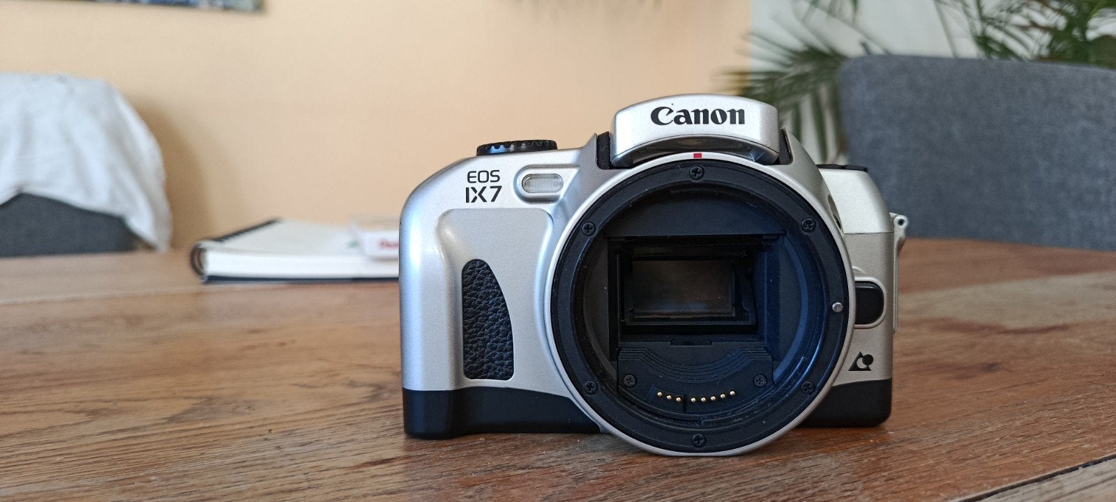 canon EOS lX7, Audio, Tv en Foto, Fotocamera's Analoog, Ophalen of Verzenden, Spiegelreflex, Canon