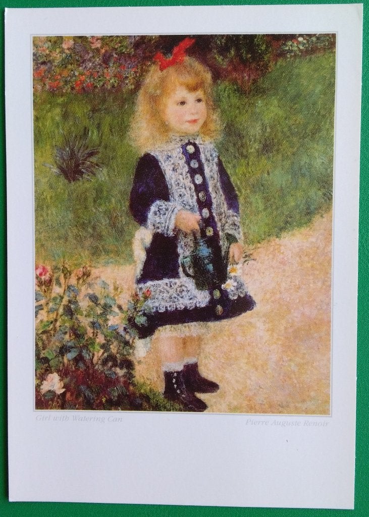 Pierre Auguste Renoir - Girl with Watering Can, Verzenden, 1980 tot heden, Ongelopen, Overige thema's