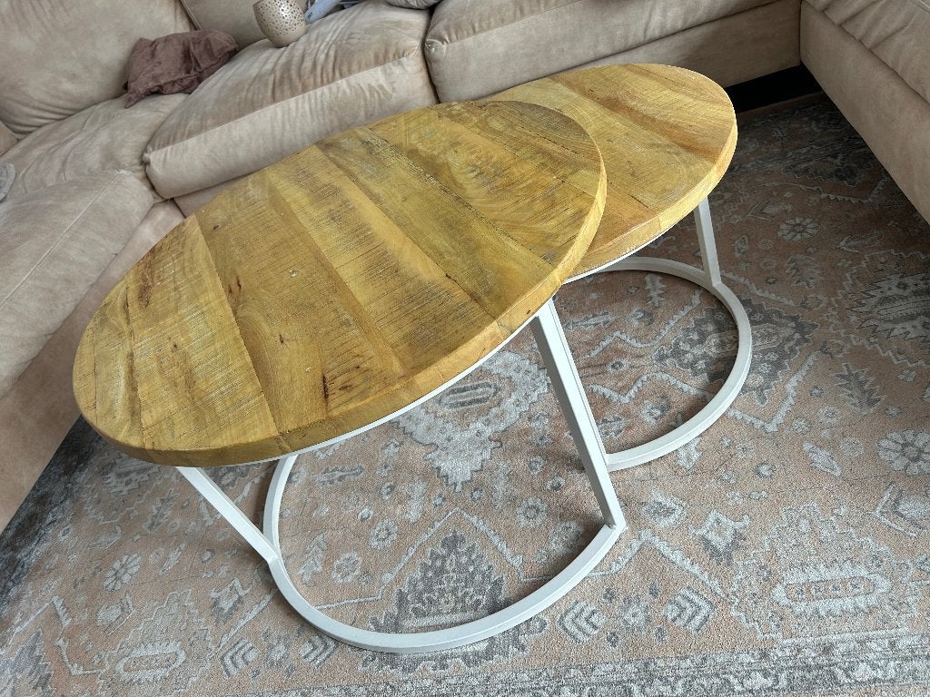 Salon tafel, Ophalen, 100 tot 150 cm, 50 tot 100 cm, Zo goed als nieuw