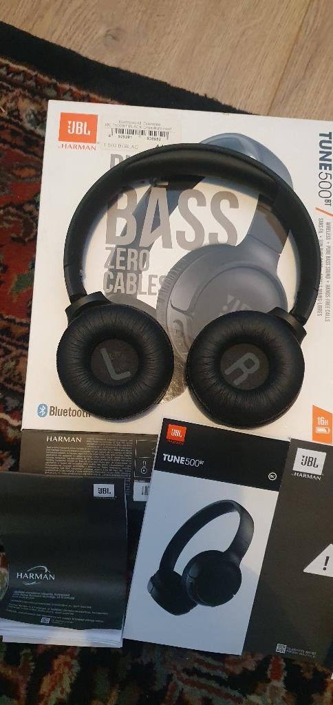 JBL Tune 500BT, Overige merken, Nieuw, Draadloos, Op oor (supra aural)