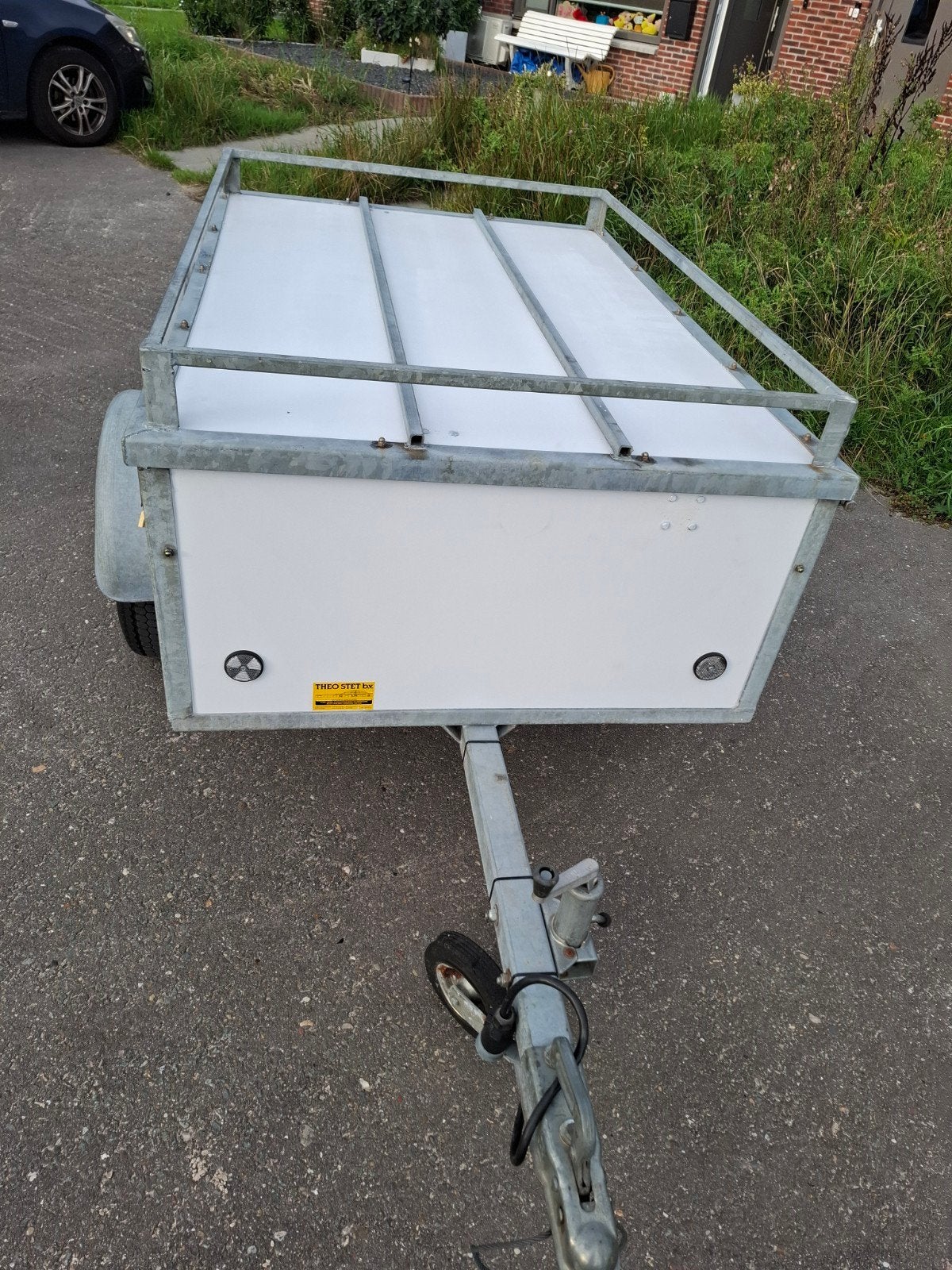 een mooie bagagewagen kar, Ophalen