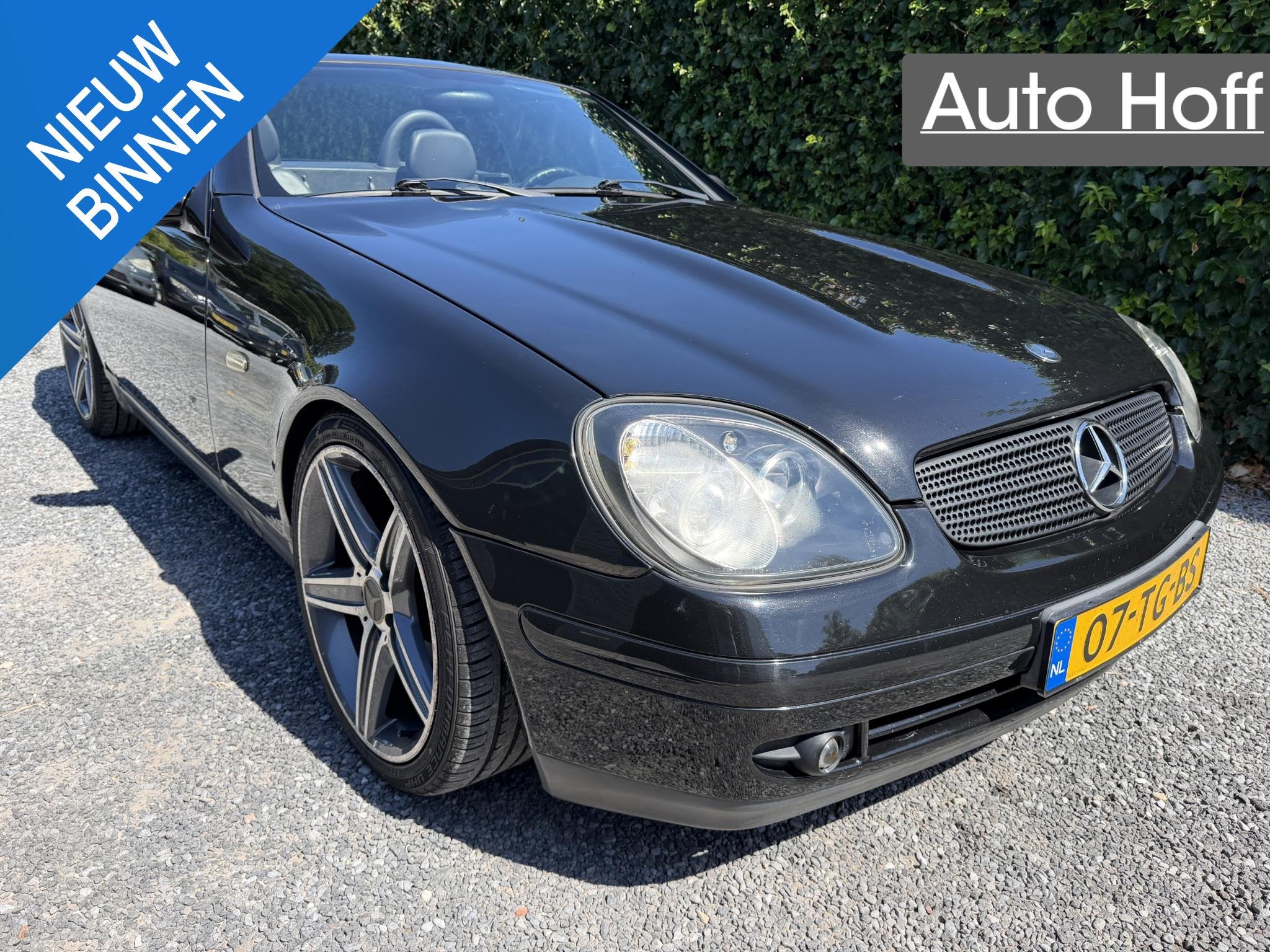 Mercedes-Benz SLK-klasse 230 K. | Leer | Airco | LMV | Elekt, Achterwielaandrijving, Gebruikt, 4 cilinders, Cabriolet