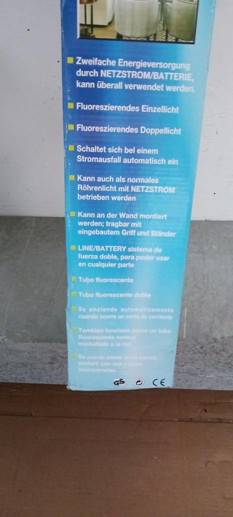 Oplaadbare Noodverlichting - Philips TL 24 inch, Ophalen of Verzenden, Nieuw, Modern, Functioneel