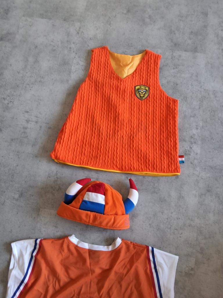 Oranje Fanpakket: Kleding en Accessoires WK 1990, KNVB, Oranje of Koningsdag, Kleding, Gedragen