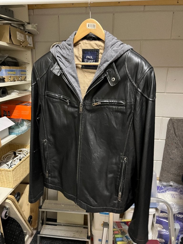 Soft leren zwart jack, Kleding | Heren, Zwart, Maat 56/58 (XL), Ophalen of Verzenden, Zo goed als nieuw