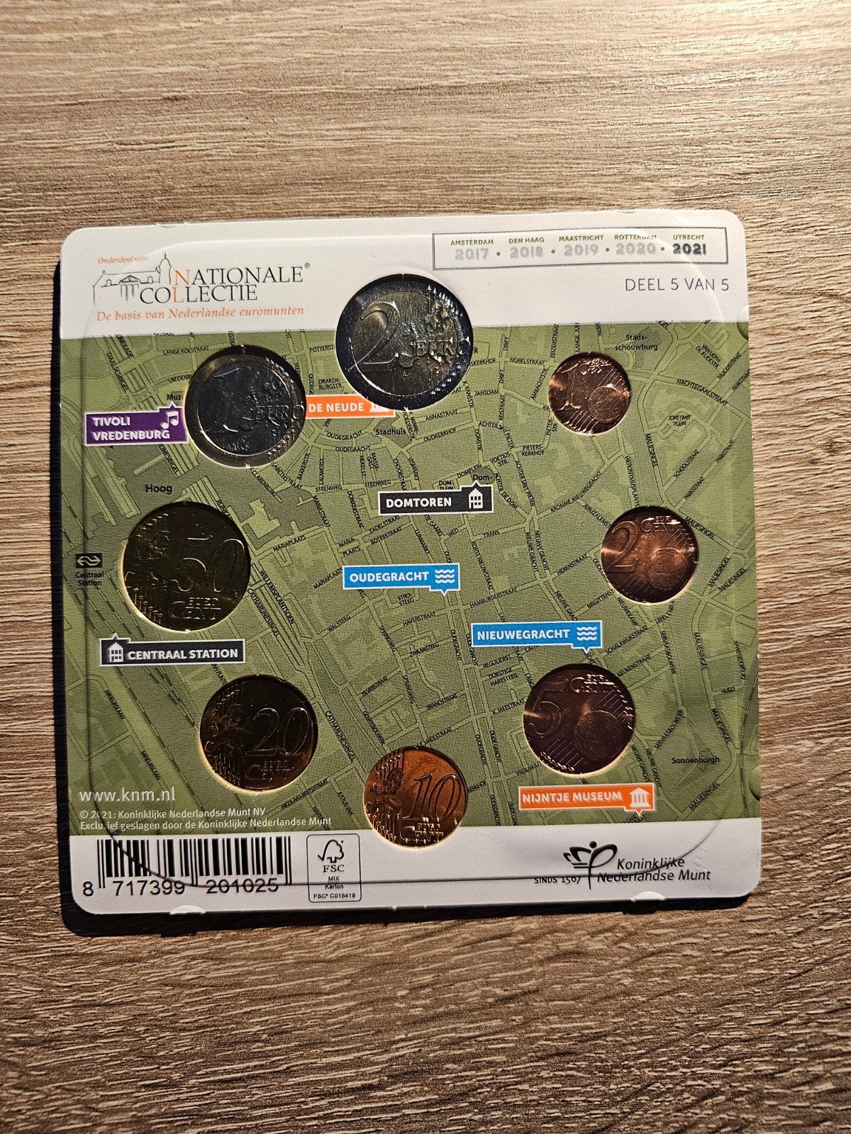 Jaarset Utrecht 2021 UNC kwaliteit, Ophalen of Verzenden, Koningin Beatrix, Euro's, Setje