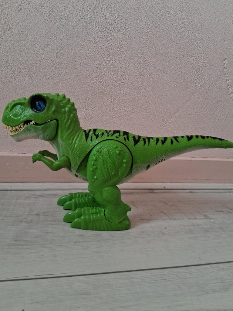 Electisch lopende dino met geluid, Ophalen of Verzenden, Zo goed als nieuw