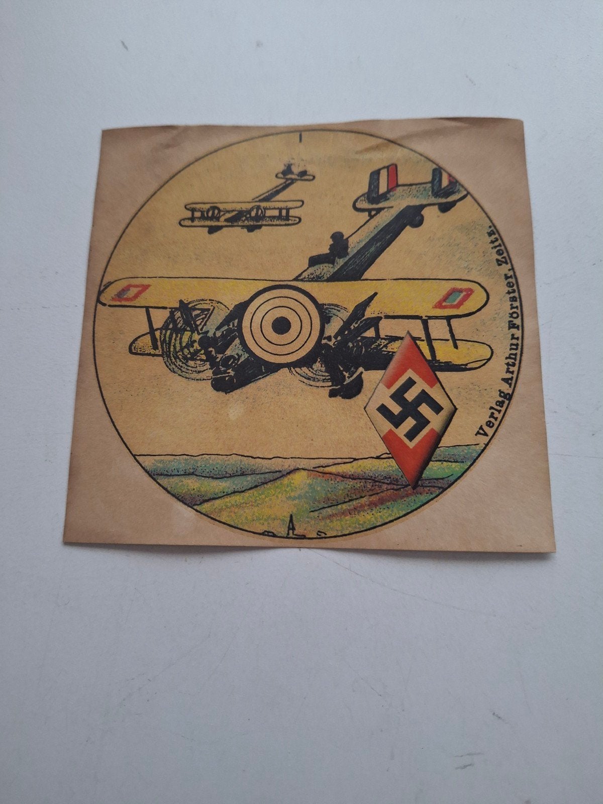 Hitlerjugend Schietschijf WWO 2, Ophalen of Verzenden, Overige soorten, Duitsland, Overige typen