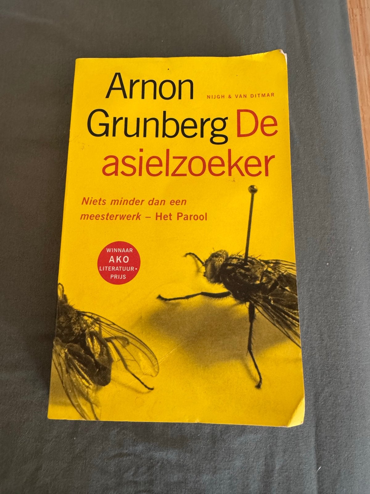 Arnon Grunberg - De asielzoeker (AKO Literatuurprijs), Ophalen of Verzenden, Gelezen