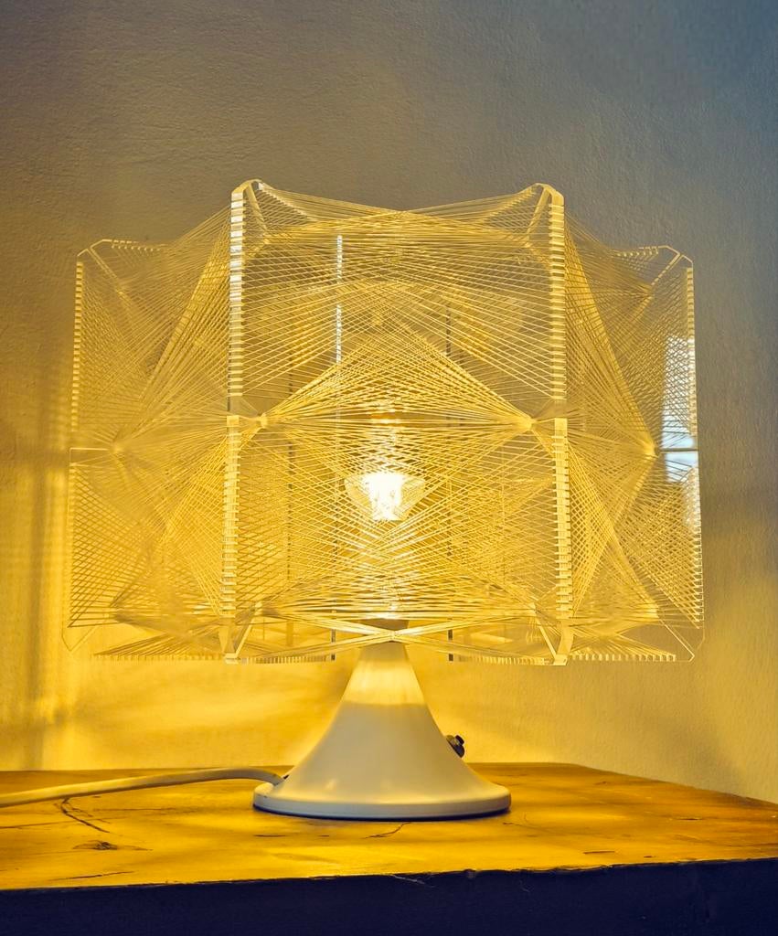 Vintage Space Age Paul Secon Sompex tafellamp, Ophalen, Minder dan 50 cm