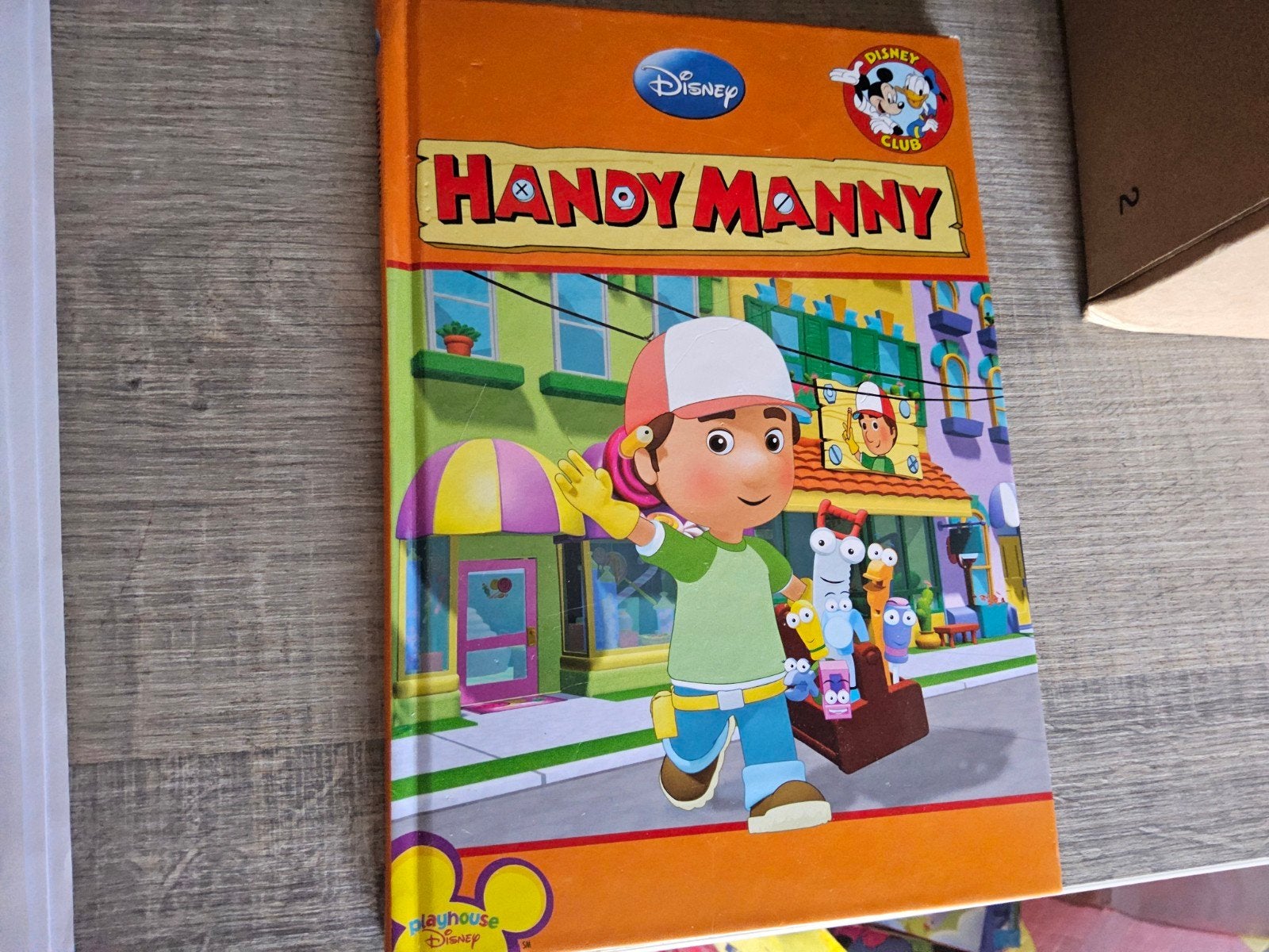 Disney boek, Handy Manny., Ophalen of Verzenden, Zo goed als nieuw