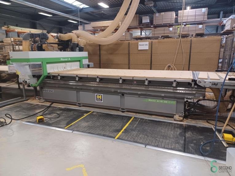 CNC Bewerkingscentra Biesse Rover A 1536 G FT 2012 C-as, Zakelijke goederen