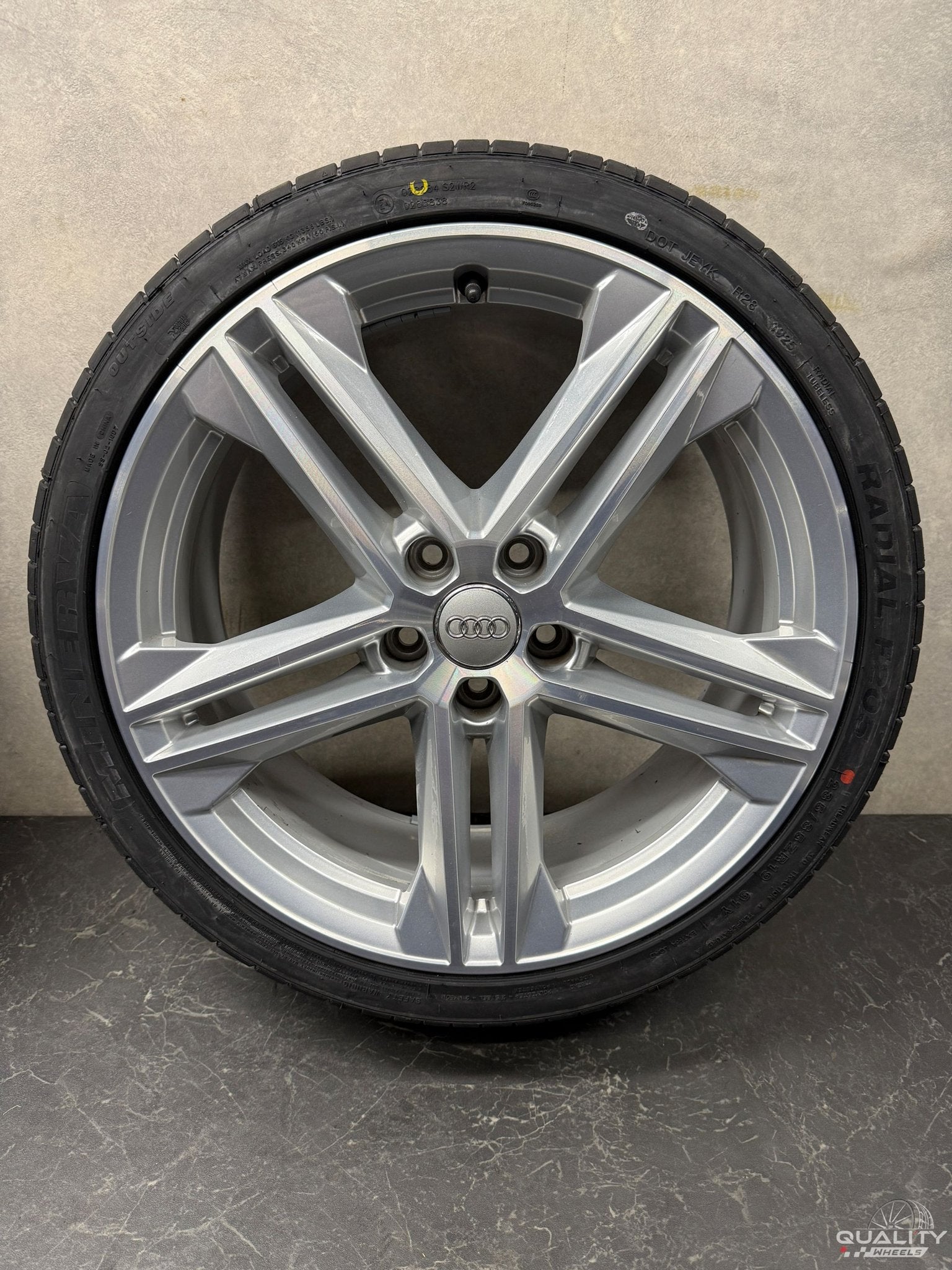 19” Audi A3 S3, Seat Leon Cupra Velgen + Banden 235/35/19 23, Auto-onderdelen, Banden en Velgen, 19 inch, Gebruikt, -, -