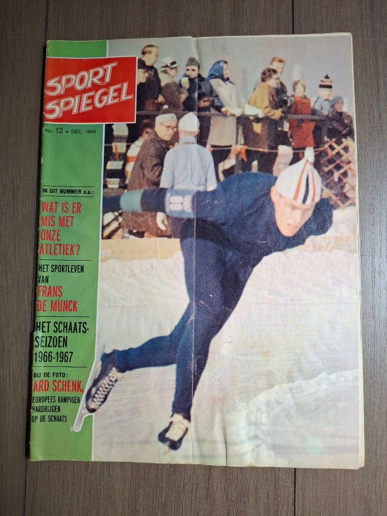 Sport Spiegel 1966 met elftalposter Sparta, Verzamelen, Ophalen of Verzenden, Gebruikt, Sparta, Boek of Tijdschrift