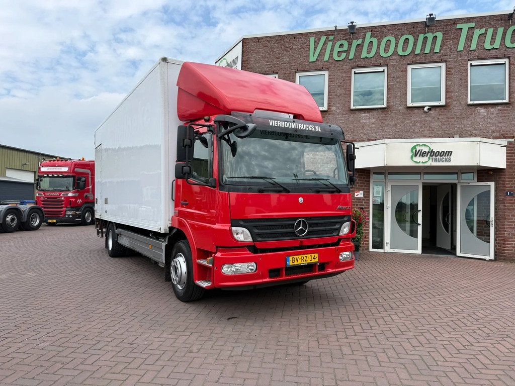 Mercedes-Benz Atego 1222 Atego 1222L Koffer mit Ladebordwand, Auto's, Automaat, Euro 5, Achterwielaandrijving, Bedrijf