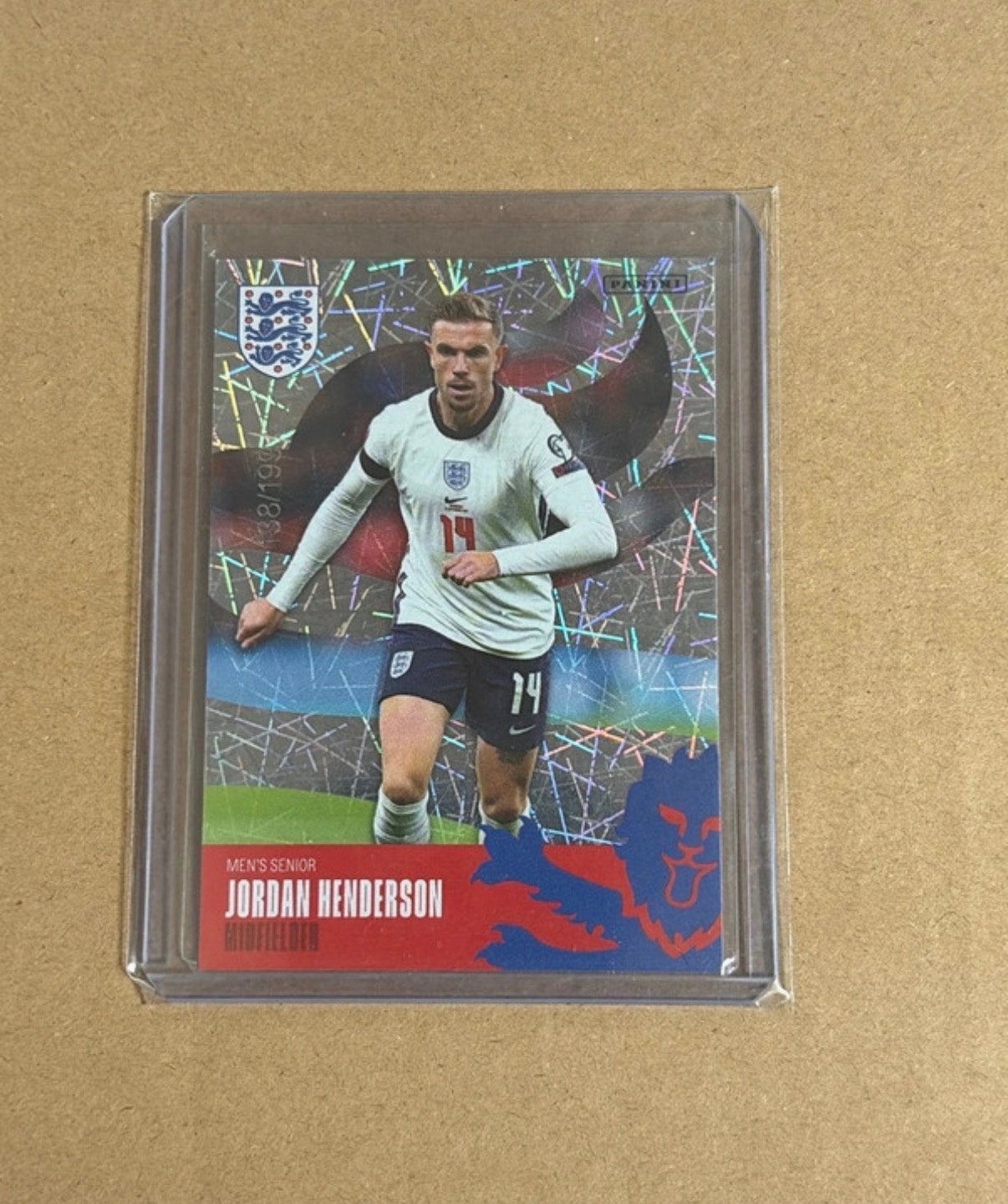 Jordan Henderson /199, Ophalen of Verzenden, Zo goed als nieuw, Buitenlandse clubs, Spelerskaart