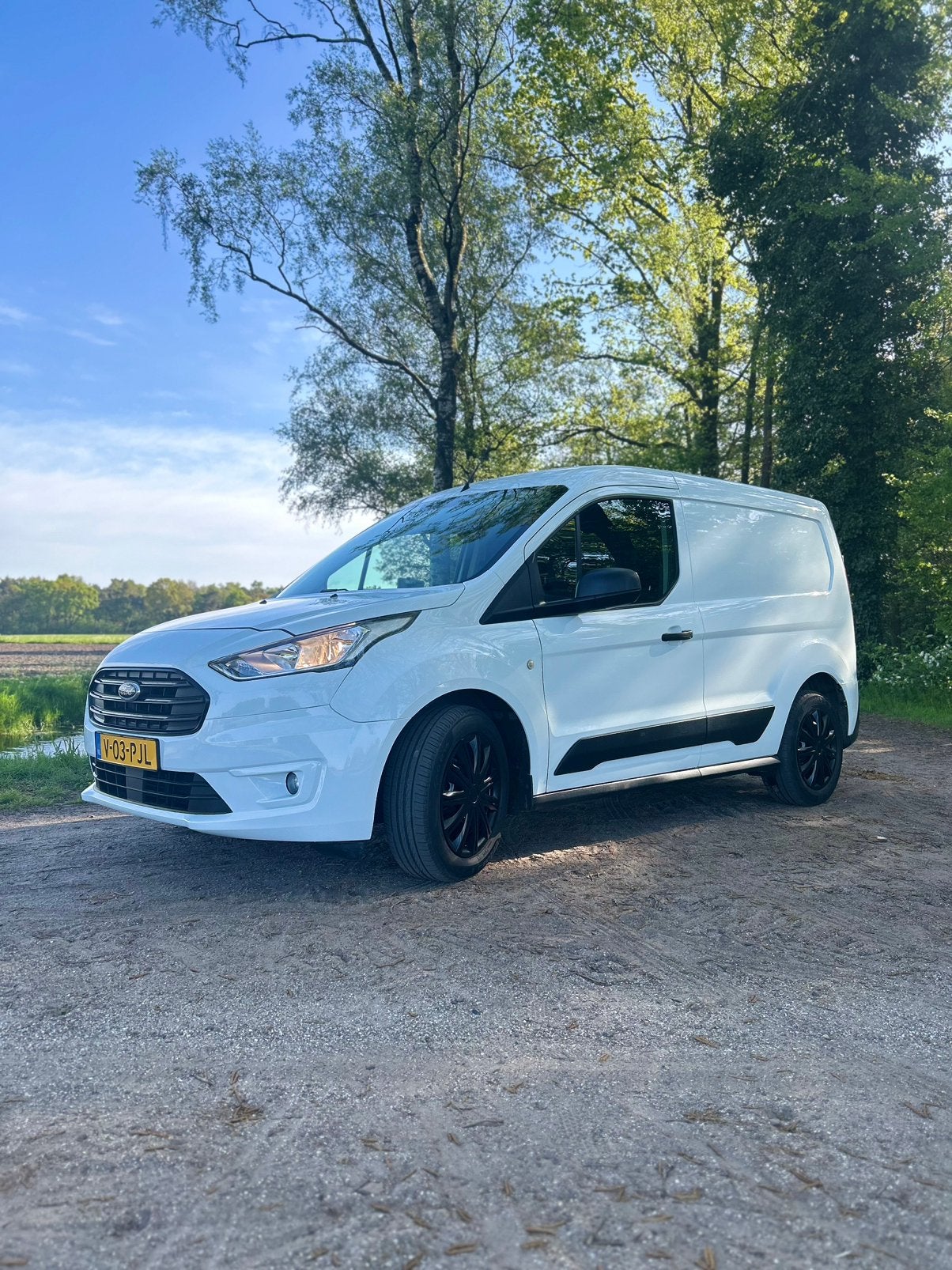 Ford Transit Connect L1 Ecoboost  prijs incl btw/bpm, Auto's, Bestelauto's, Euro 6, Wit, 1468 kg, Handgeschakeld