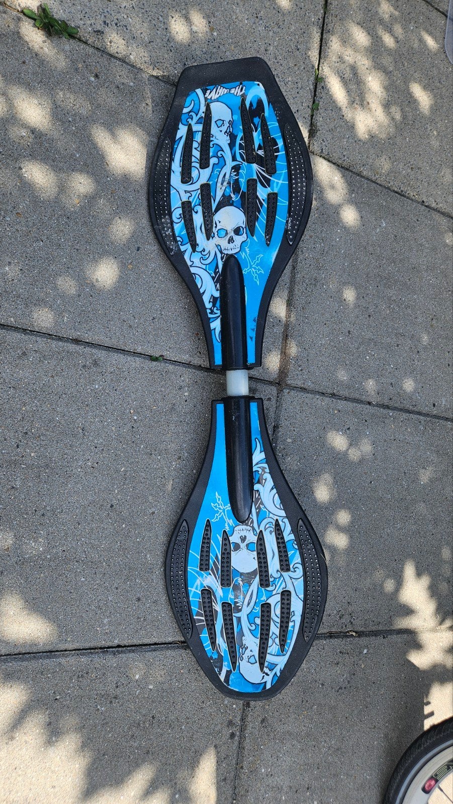 Waveboard met schedel design - Gebruikt, Ophalen of Verzenden, Gebruikt, Waveboard