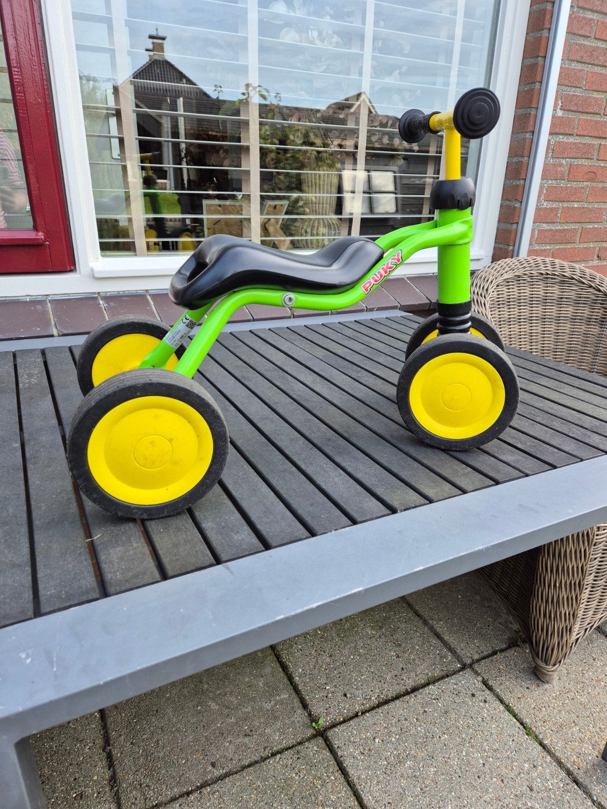 Puky loopfiets Wutsch groen/geel